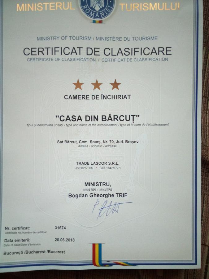 Casa Din Barcut Guest House Exterior photo